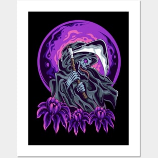 Reaper Skull Posters and Art